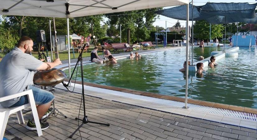 Strandpartyt rendeztek Mezőberényben