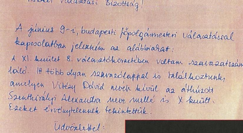 Több mint száz szavazókör volt, ahol meggyőződéssel állította a delegált, hogy Vitézy javára tévedtek a számlálásnál, aztán kiderült, hogy szó sincs ilyesmiről