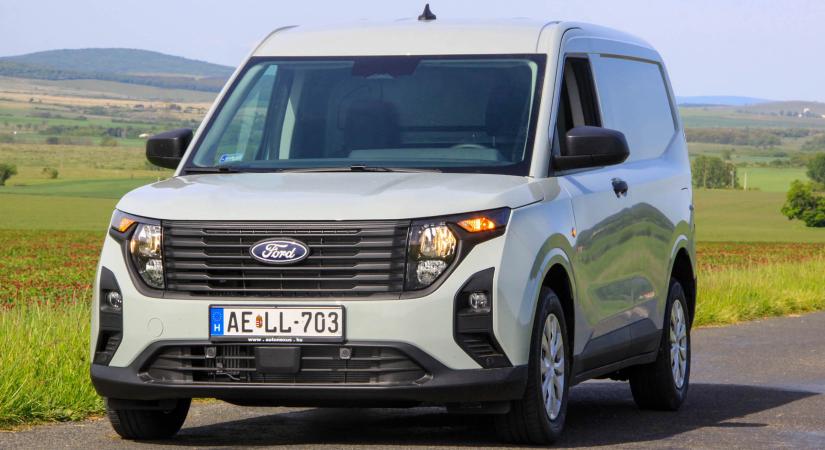 Ford Transit Courier 1.5 EcoBlue – Kis furgont keresel? Ne menj tovább!