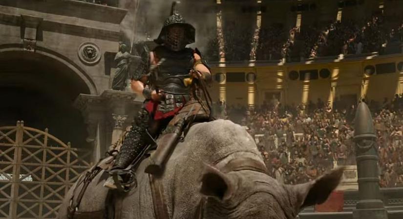 Itt van Ridley Scott epikus folytatásfilmje, a Gladiátor II első előzetese