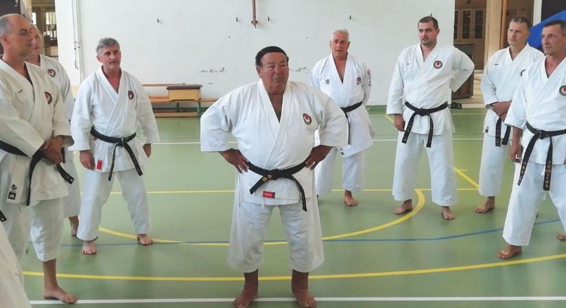 Gyulára költözött a rangidős karate nagymester, Sensei Sáfár László