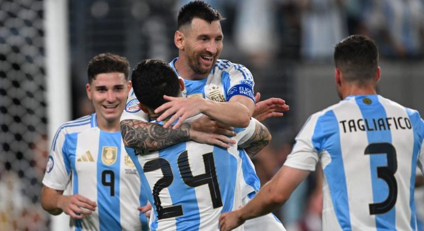Álvarez és Messi góljával vonult Argentina a Copa América döntőjébe
