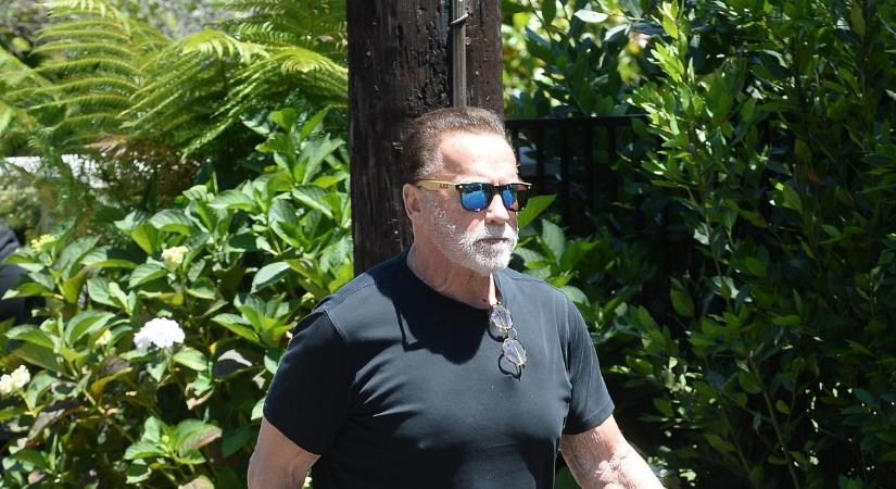 Jön a baba a 77 éves Arnold Schwarzeneggeréknél