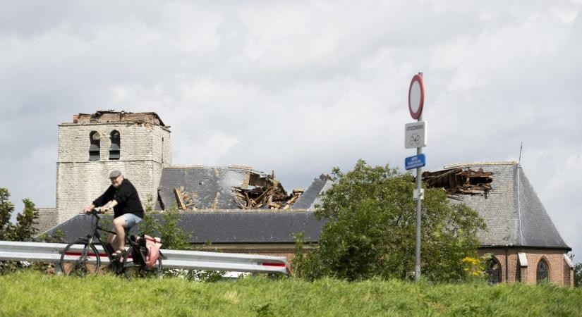 Vihar pusztított Belgiumban, meghalt egy csecsemő