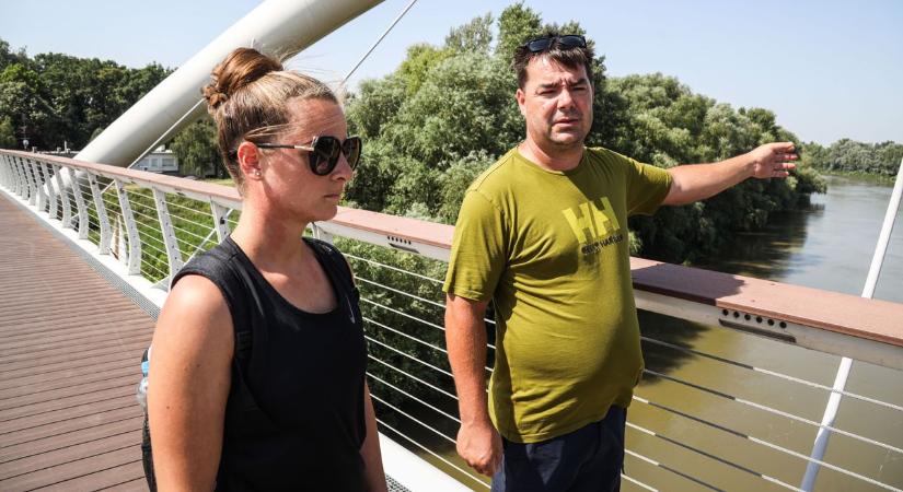 Fuldokló embert mentett ki a Tiszából a pár, egy órán át küzdött a vízben az életéért – videóval