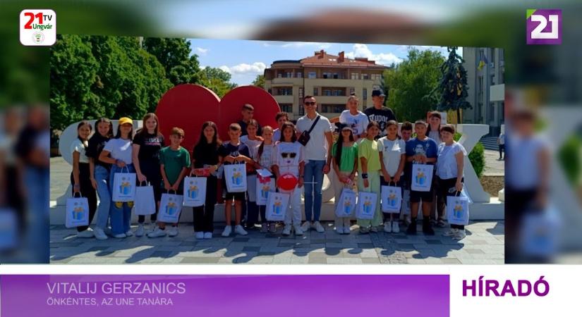 Ungvári kiránduláson vettek részt a Beregszentmiklósi Gyermekotthon növendékei (videó)