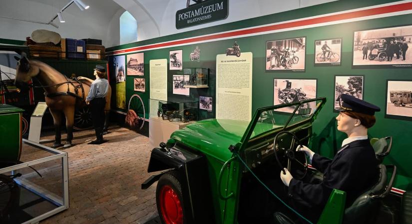 Július 11-től látogatható a felújított balatonszemesi Postamúzeum