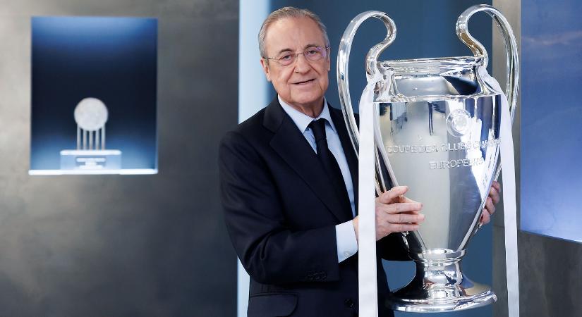 Florentino Perez újabb négy évig a Real Madrid elnöke lenne