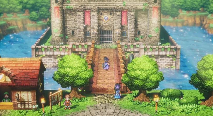 Félórányi videón a Dragon Quest III: HD-2D Remake