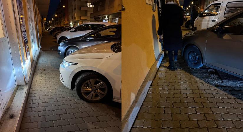 Halszálkás parkolás: ha akarjuk sem megy szabályosan