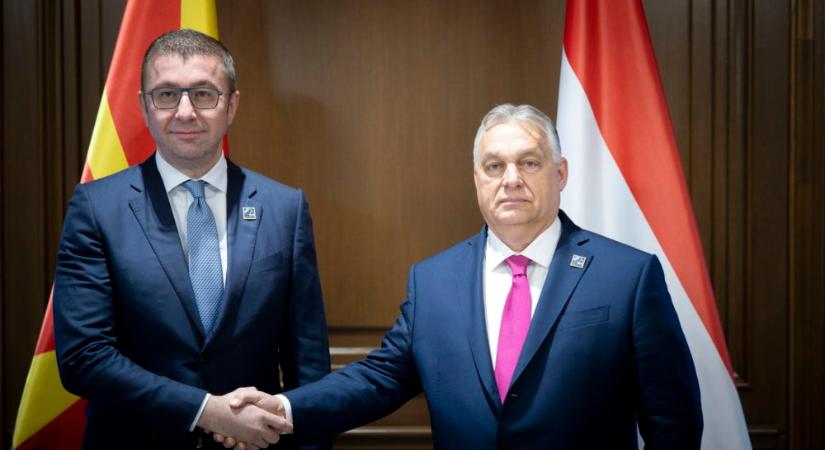 Orbán Viktor Észak-Macedónia miniszterelnökével tárgyalt