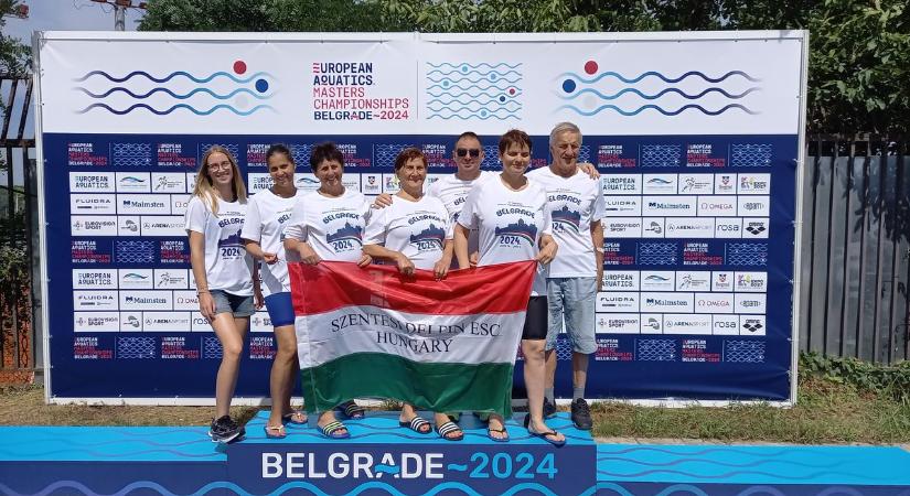 Erős mezőnyben úsztak a szentesi úszók Belgrádban