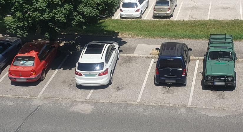 Így parkoltok ti - Veszprémben