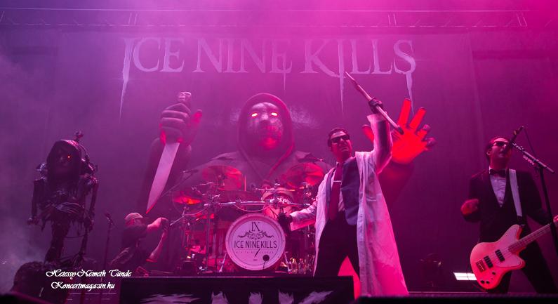 Ice Nine Kills koncertfotók 2024.07.09. Papp László Budapest Sportaréna