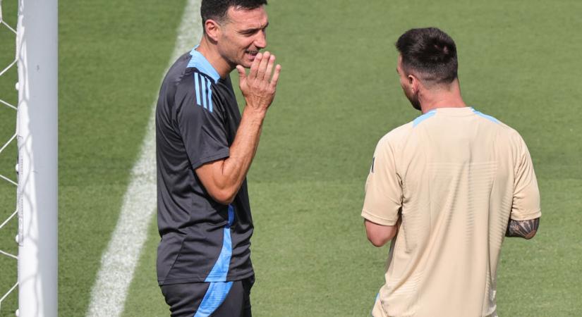 Scaloni: “Soha nem fog bezárulni az ajtó Lionel Messi előtt”