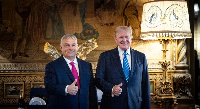 Orbán Viktor a béke lehetőségeiről egyeztetett a volt amerikai elnökkel