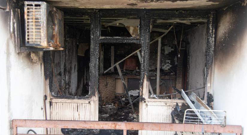 Tragédia: ennyi maradt a Dunakeszin történt halálos lakástűz után - fotók