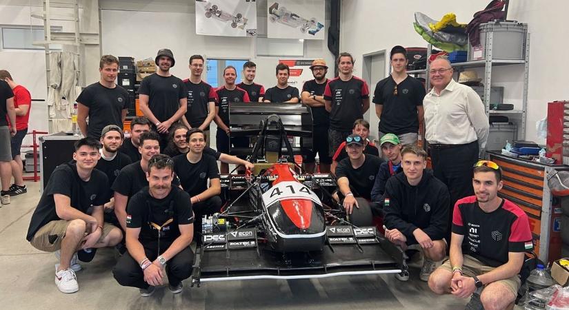 A BME Formula Racing Team nyert Zalaegerszegen