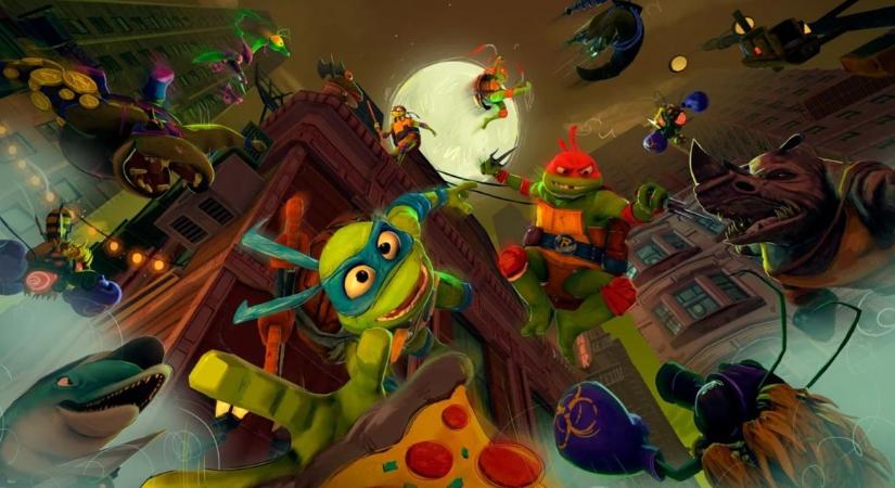 A Mutáns káosz kedvelői imádni fogják az új Tini Nindzsa Teknőcök-játék látványvilágát