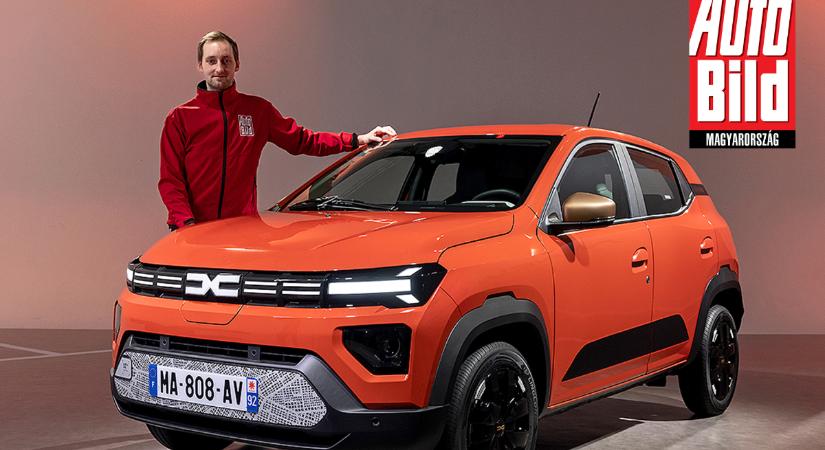 Jelentős ráncfelvarrás: a Dacia e-autója, a Spring mini-Dusterré változik megjelenésében