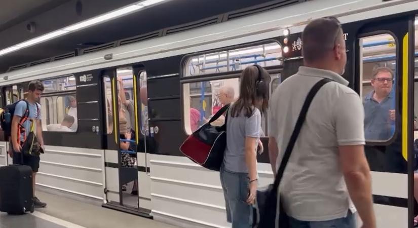 Változást ígért Karácsony Gergely, de továbbra is elviselhetetlen a hőség a metrókocsikban  videó