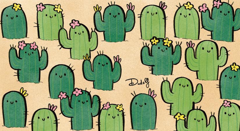 Optikai illúzió: melyik kaktusznak nincs párja? Csak a legintelligensebbek találják meg 25 másodperc alatt