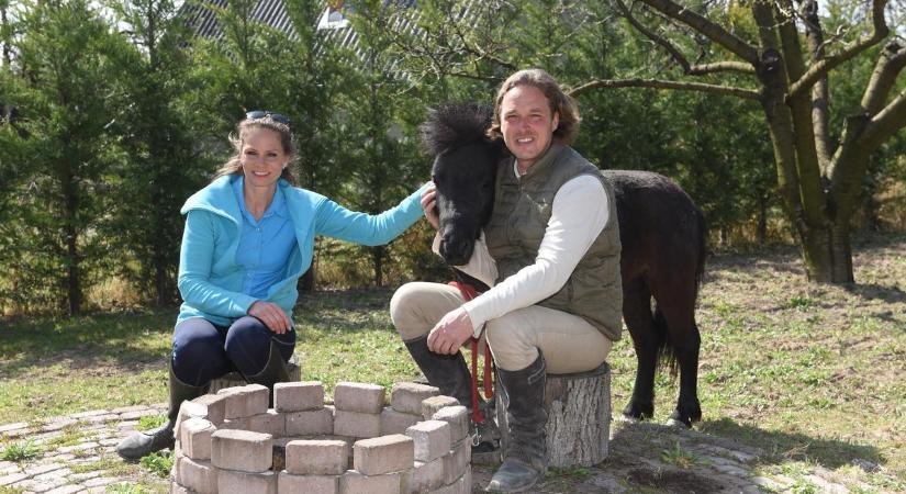 Brunner Márta a válás után is a férjével együtt viszi a farmját