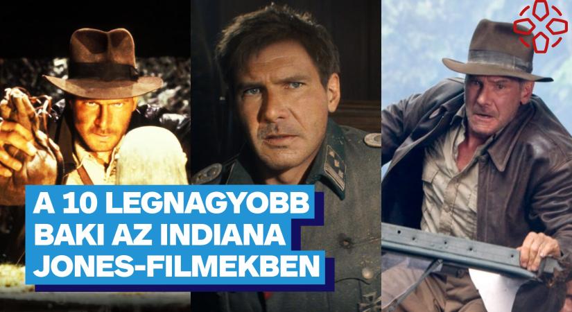 VIDEÓ: Indiana Jones és a 10 legnagyobb baki