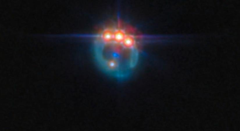 Kozmikus jegygyűrűt fotózott a James Webb