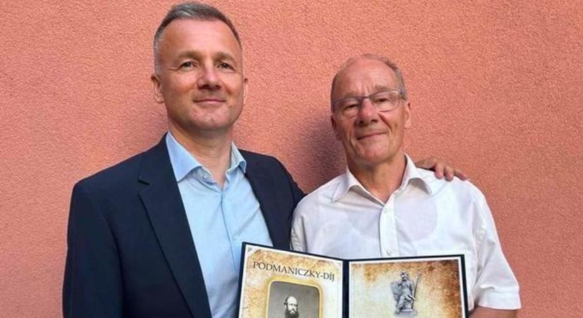 Podmaniczky-díjat kapott a gyulai Bagyinszki Zoltán