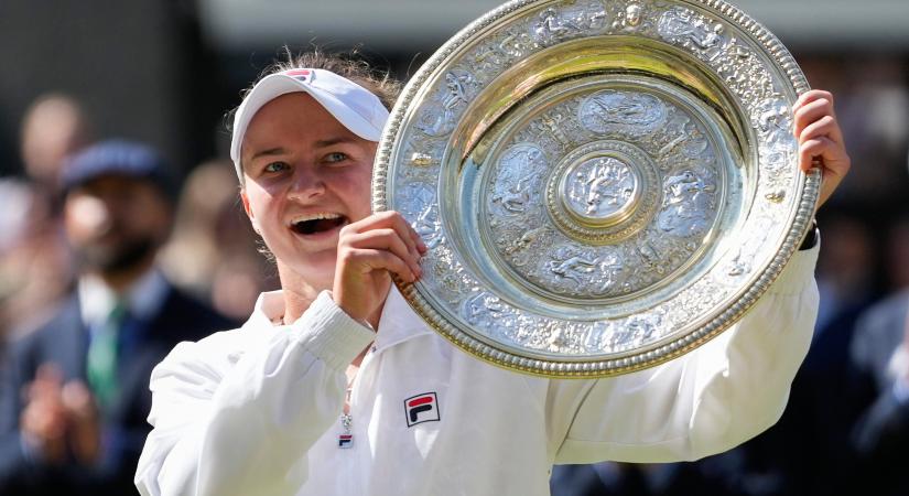 Krejcikova lett Wimbledon női bajnoka