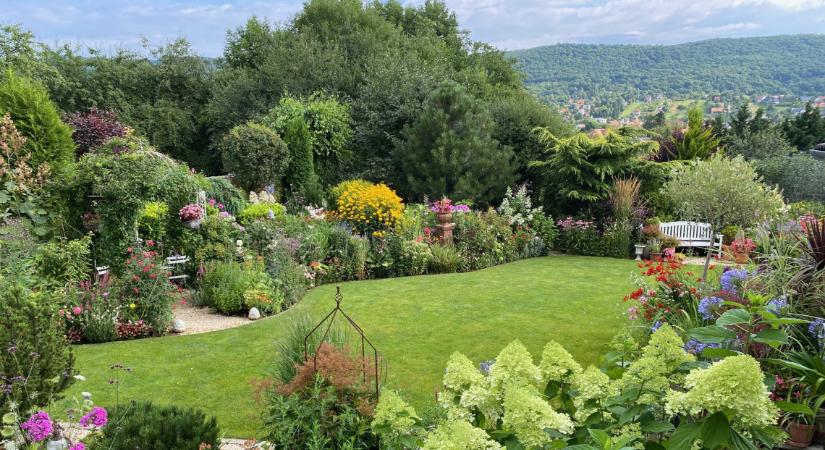 Lusta kertész, boldog kert: övé az ország egyik legszebb kertje Pilisszentkereszten, de mi a titka?
