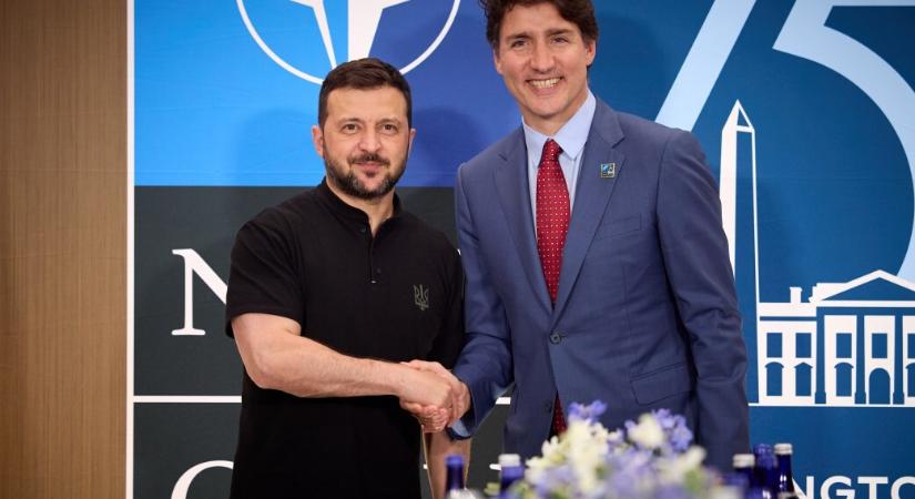 Kanada új, 500 millió dollár értékű katonai segélycsomagot jelentett be Ukrajnának