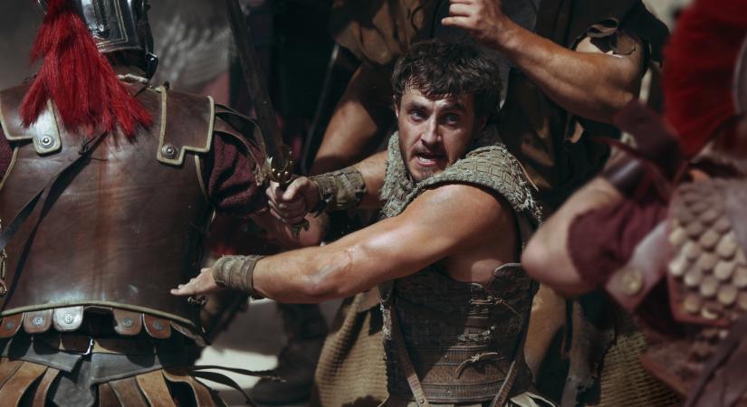 Itt a Gladiátor II magyar nyelvű előzetese