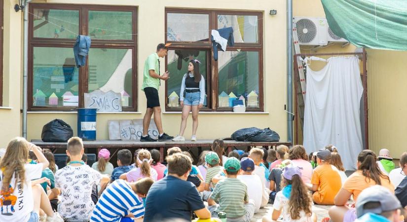 Több mint négyszázötven gyermek vett részt Nógrád vármegye legnagyobb táborában (fotók, videó)
