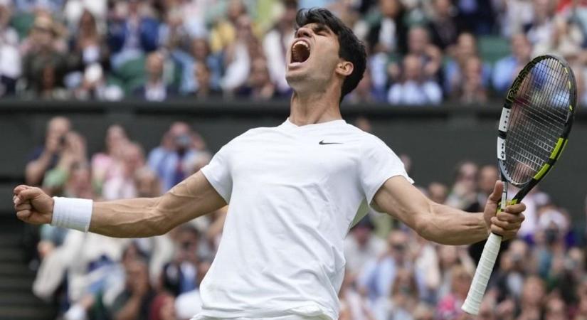 Spanyol fieszta Wimbledonban! Djokovicsnak most sok volt Alcaraz