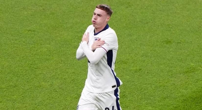 Cole Palmer hatalmas gólja, amivel Anglia egyenlített az Eb-döntőben  videó
