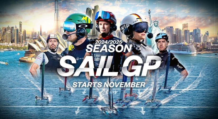 Új helyszínek, nagy visszatérők: íme a SailGP ötödik szezonjának versenynaptára