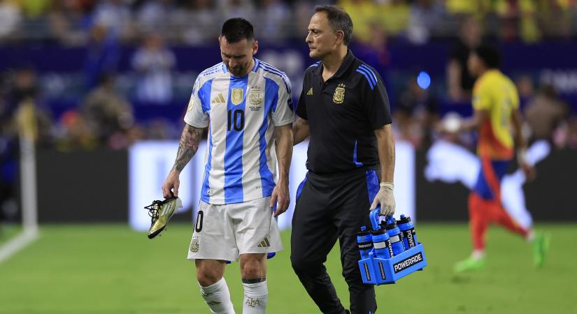 Lionel Messi kétszer is sírt a Copa América döntőjében