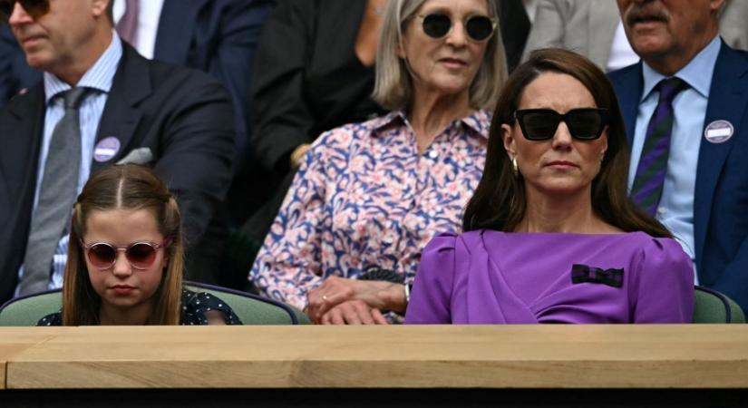 Megható Sarolta hercegnő hogyan támogatta Katalin hercegnét Wimbledonban