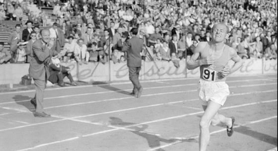 Emil Zátopek nemcsak a hosszútávfutás, hanem a nagyvonalúság olimpiai bajnoka is volt