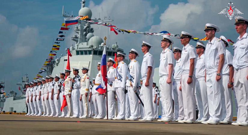 Orosz–kínai haditengerészeti gyakorlat kezdődött