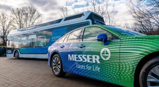 Messer-Toyota Tsusho hidrogénmobilitás fejlesztés