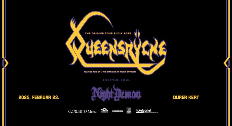 Queensrÿche Budapesten: a debütáló EP-t és a Warning lemezt is eljátsszák a 2025-ös koncerten!