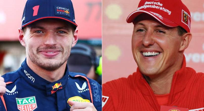 Max Verstappen és Michael Schumacher közös videója a te szemedbe is könnyet csal: így üdvözölték egymást