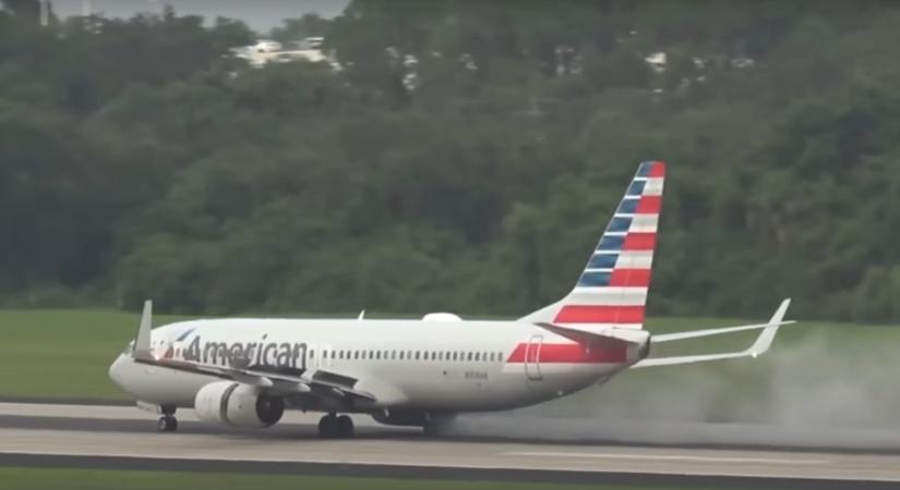 Felszállás közben robbant fel egy repülő kereke Floridában – videó