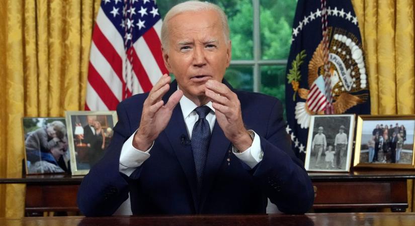 Joe Biden: Hiba volt a célkereszt szó használata