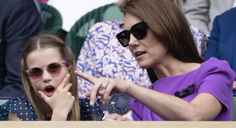 Így nézett ki Katalin hercegné, amikor először jelent meg a királyi család tagjaként Wimbledonban