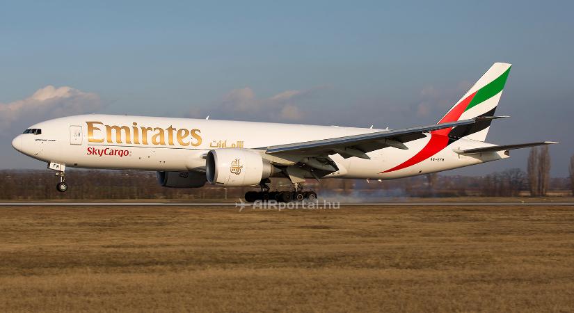 Még öt Boeing 777F áruszállítót rendelt az Emirates