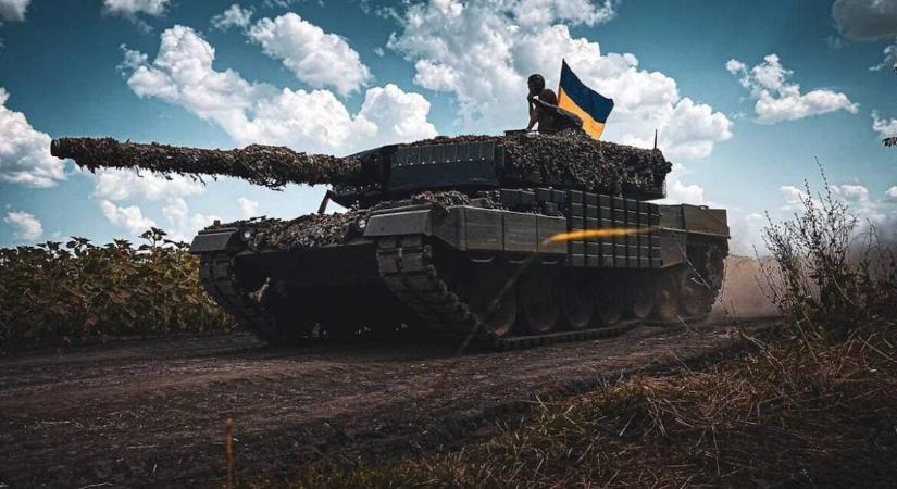 Leopard tankokat kapott Ukrajna Spanyolországtól